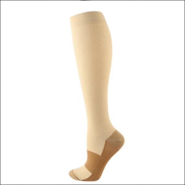 Kompressionsstrümpfe ohne Reißverschluss 18-21 mmHg - 3 Paar